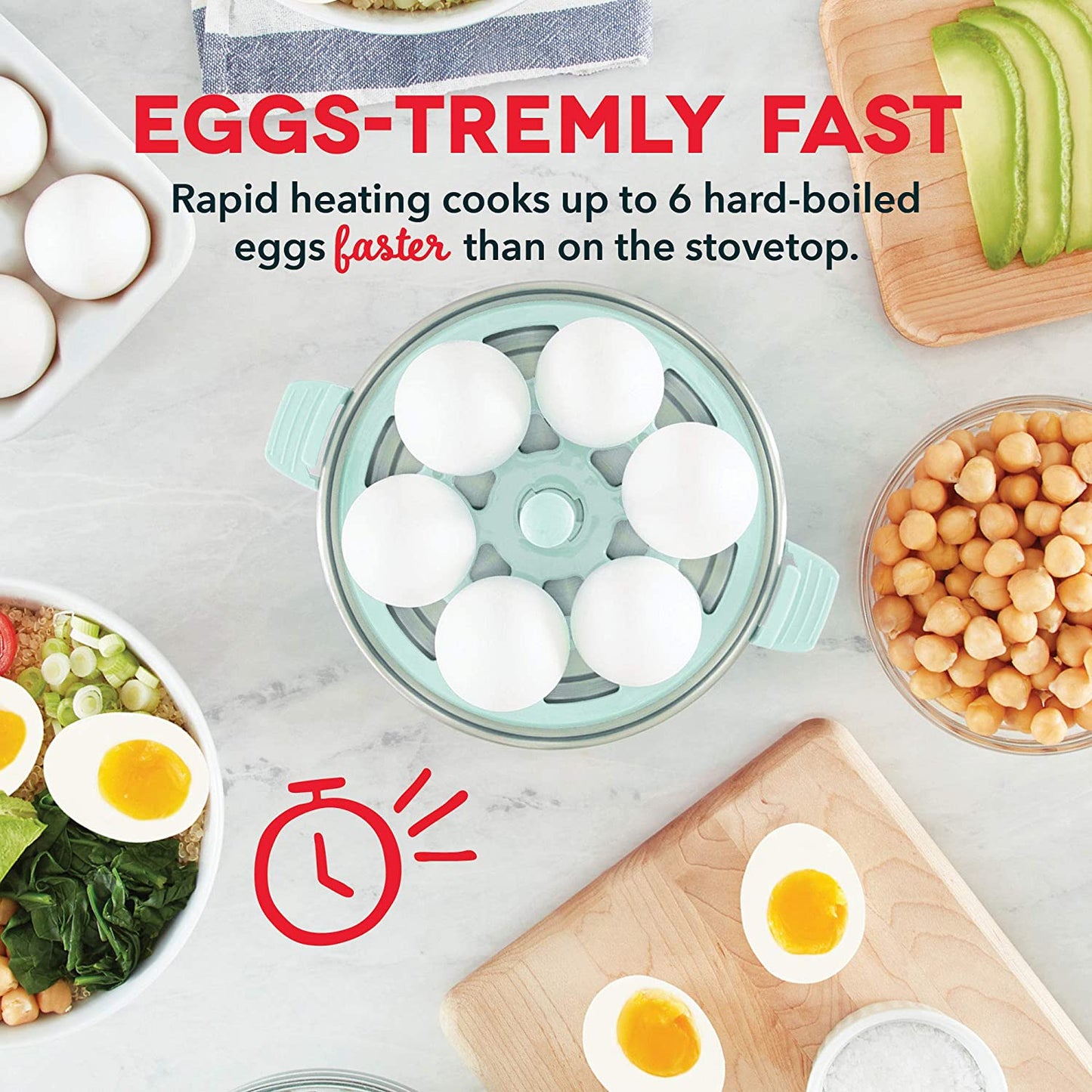 6 Egg Capacity Electric Egg Cooker