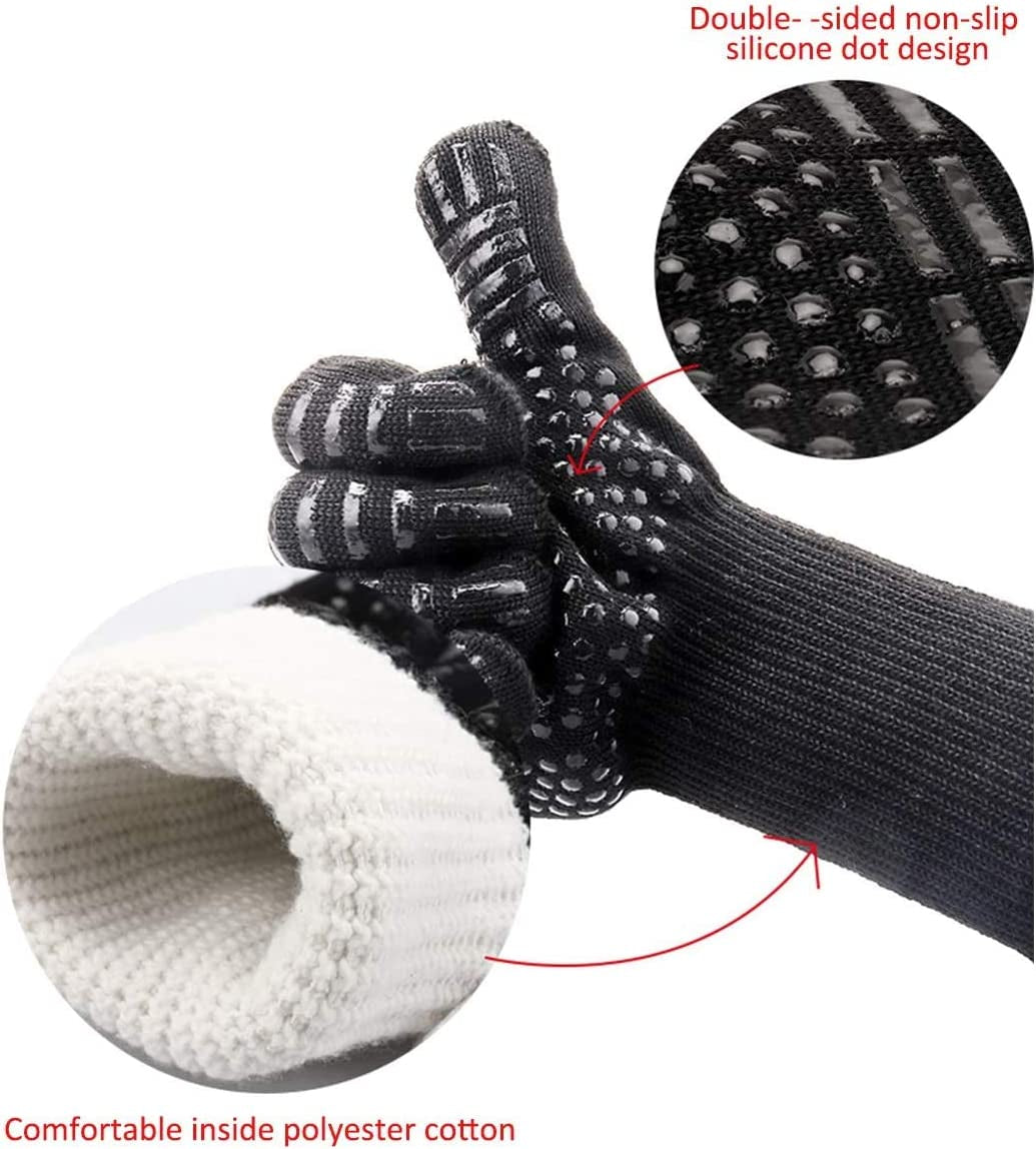 High-Temperature Resistance BBQ Gloves