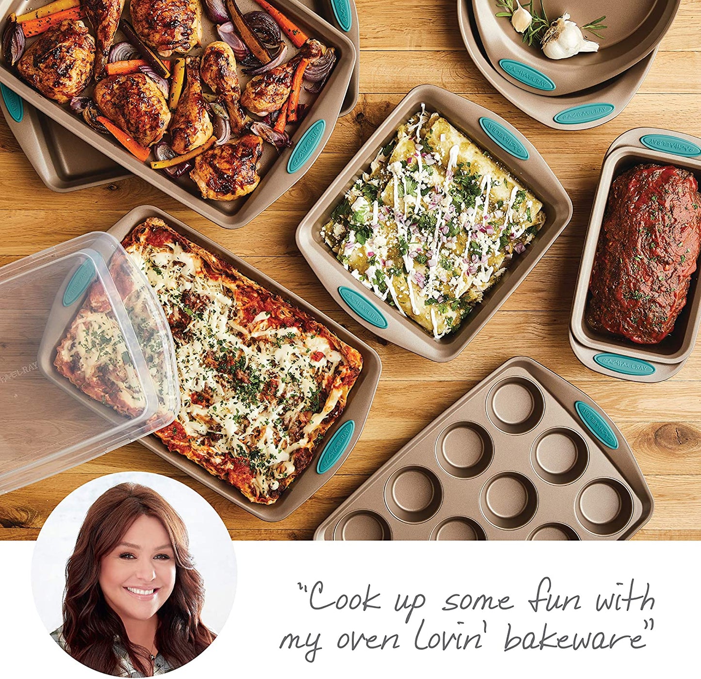 Cucina Nonstick Bakeware Set